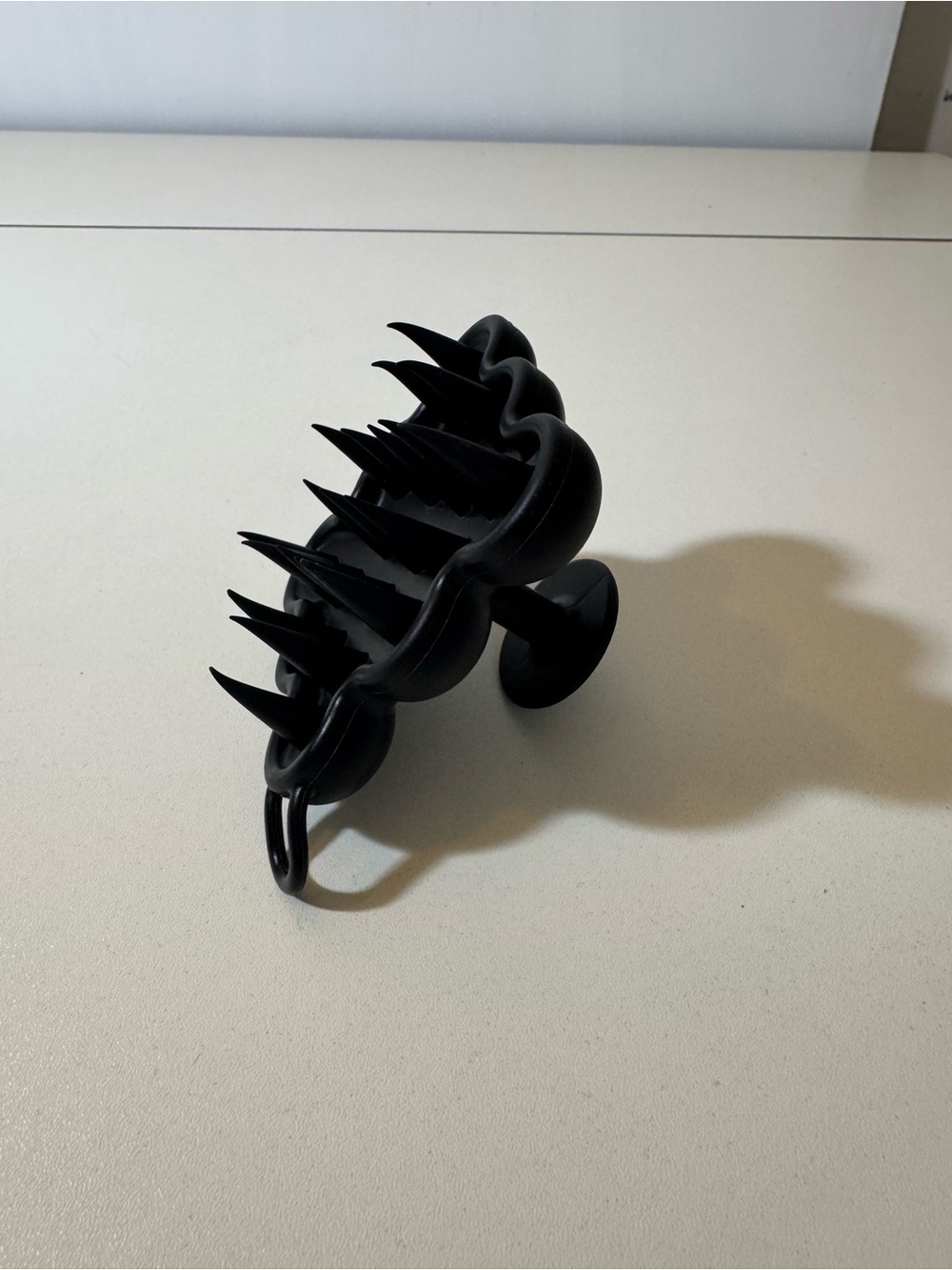 Black Silicone Shampoo Brush